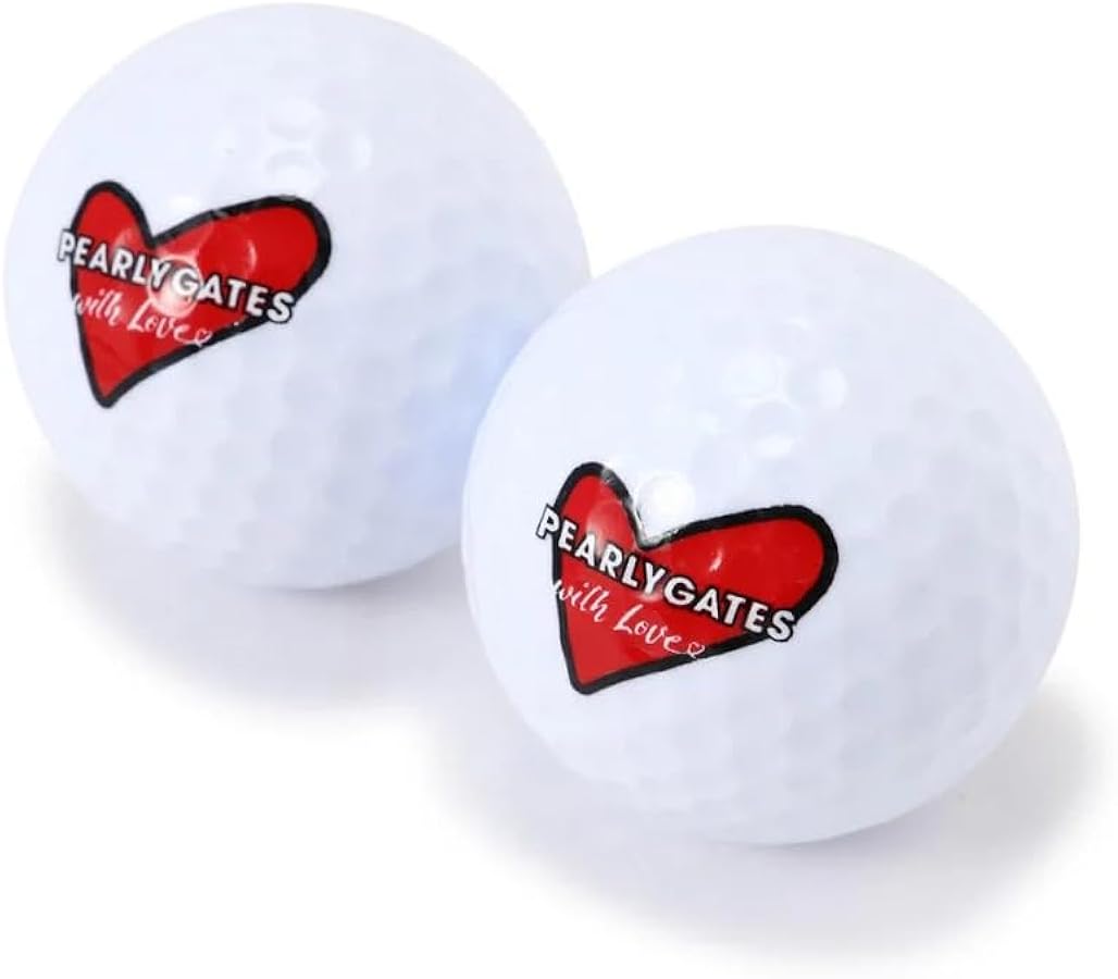 Amazon.co.jp: [パーリーゲイツ] ゴルフボール (With Love・2個セット